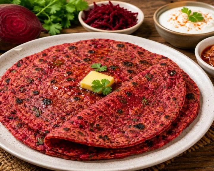Beetroot Paratha
