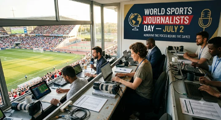 World Sports Journalists Day २ जुलै रोजी जागतिक क्रीडा पत्रकार दिन का साजरा केला जातो?