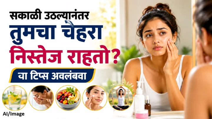सकाळी उठल्यावर चेहरा फ्रेश आणि ग्लोइंग ठेवण्यासाठी करा हे उपाय