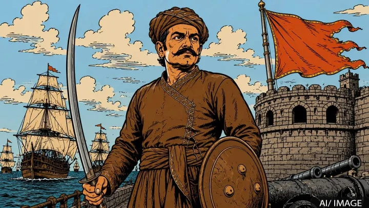 सरखेल कान्होजी आंग्रे मराठा आरमाराचे प्रमुख आणि भारतीय नौदलाचे आद्य जनक यांची संपूर्ण माहिती व इतिहास