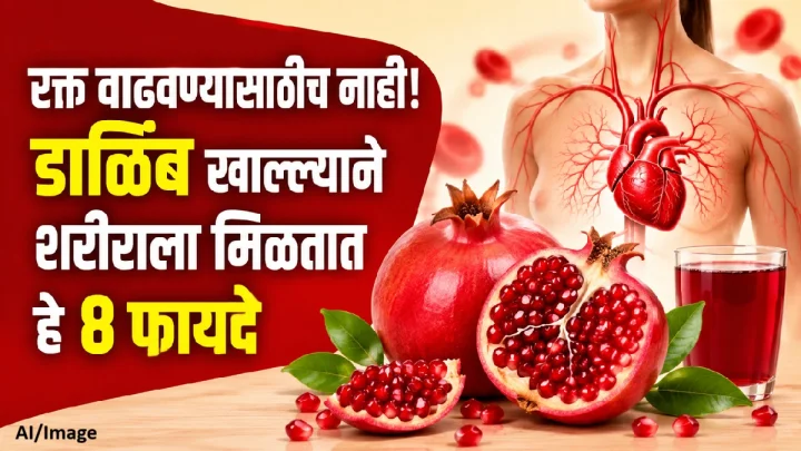 रोज एक डाळिंब खा आणि मिळवा हे 8 जबरदस्त आरोग्यदायी फायदे
