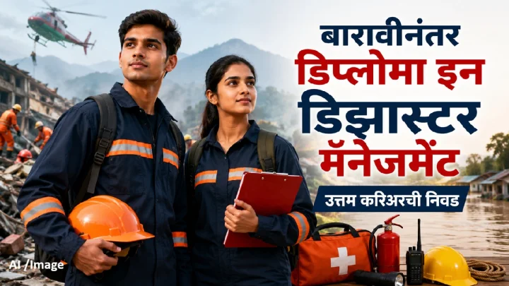 Career Guide : बारावीनंतर डिप्लोमा इन डिझास्टर मॅनेजमेंट करून मिळवा आकर्षक करिअरच्या संधी