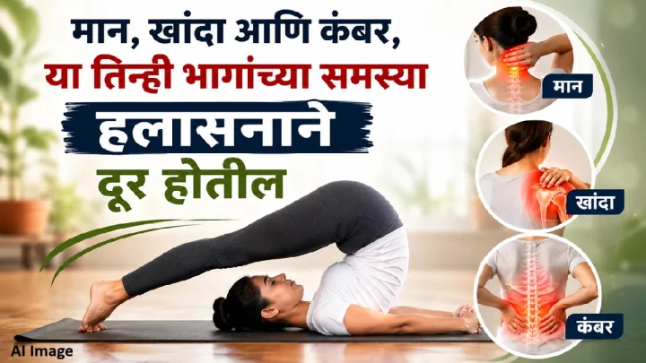 रोज फक्त काही मिनिटे हलासन करा; मान, खांदा आणि कंबरदुखी कमी करण्यास होऊ शकते मदत