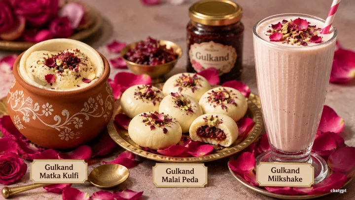 royal recipes from Gulkand