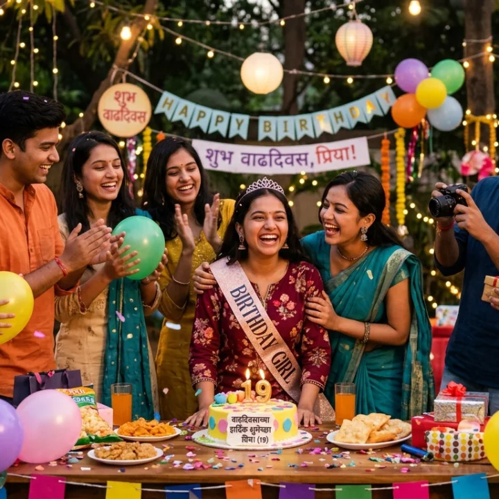 Birthday wishes for friend in marathi for girl मैत्रिणीला वाढदिवसाच्या शुभेच्छा