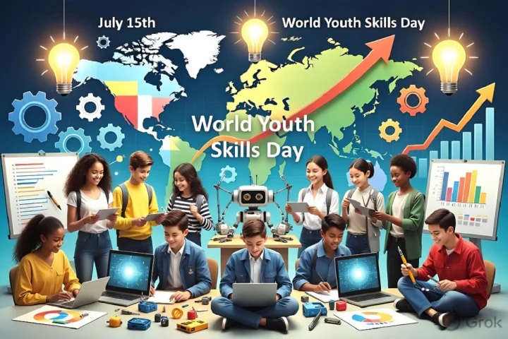 World Youth Skills Day 2026 : जागतिक युवा कौशल्य दिन