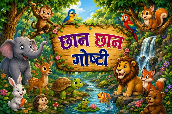 नैतिक कथा : कोल्हा आणि सिंहाची पिल्लू