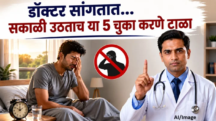डॉक्टरांचा सल्ला! सकाळी उठताच या ५ चुका करणे टाळा, अन्यथा आरोग्यावर होऊ शकतो गंभीर परिणाम
