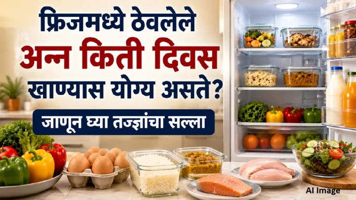 फ्रिजमध्ये ठेवलेले अन्न किती दिवस खाण्यास योग्य असते? जाणून घ्या तज्ज्ञांचा सल्ला