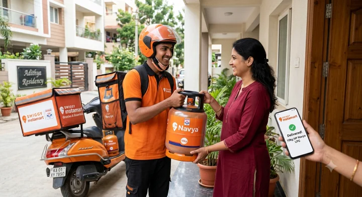 केवळ १० मिनिटांत LPG सिलेंडर! Swiggy Instamart वरून ऑर्डर करा; गॅस कनेक्शन नसतानाही घरपोच सेवा