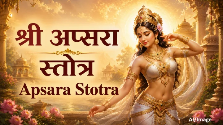 Apsara Stotra श्री अप्सरा स्तोत्र : आध्यात्मिक उन्नती आणि शुभफल देणारे पवित्र स्तोत्र