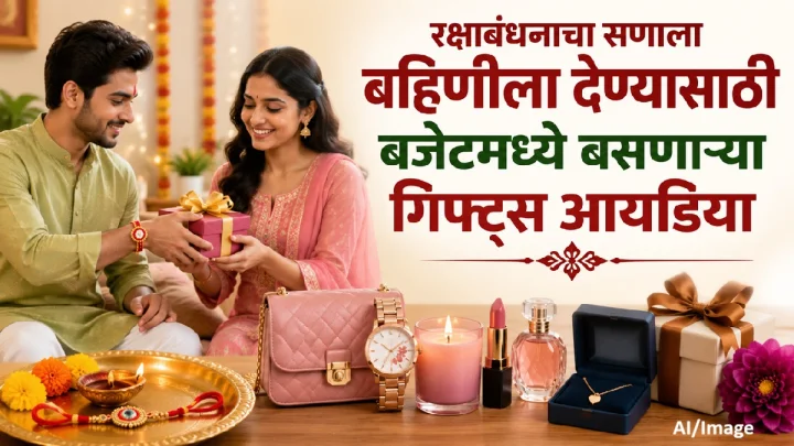 Raksha Bandhan 2026: रक्षाबंधनाचा सणाला बहिणीला देण्यासाठी बजेटमध्ये बसणाऱ्या गिफ्ट्स आयडिया