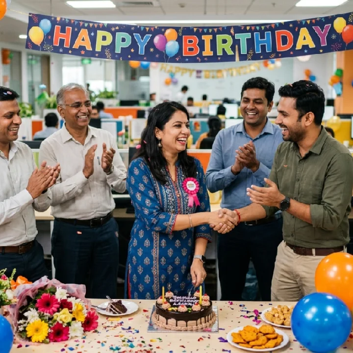 Birthday Wishes For colleague in Marathi