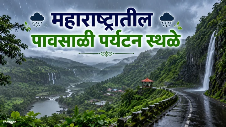 महाराष्ट्रातील अशी 7 ठिकाणं जिथे पावसाळ्यात जाणं म्हणजे स्वर्गाचा अनुभव