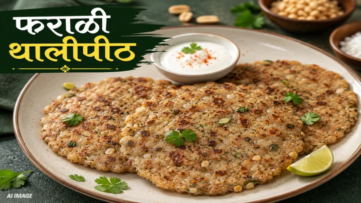15 मिनिटांत तयार होणारे फराळी थालीपीठ; आषाढी एकादशीसाठी हेल्दी आणि चविष्ट रेसिपी