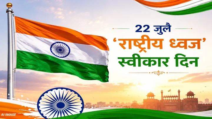 National Flag Adoption Day 2026 : 22 जुलै 'राष्ट्रीय ध्वज स्वीकार दिन'