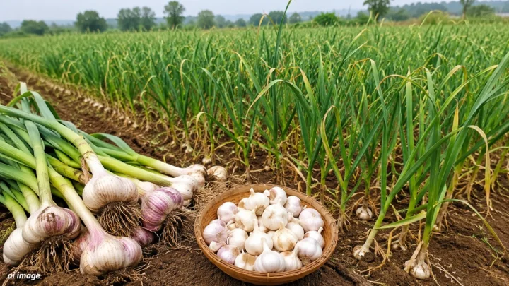 Garlic cultivation