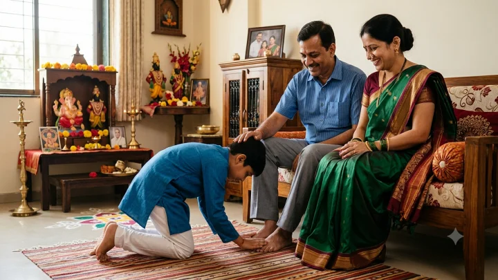 Guru Purnima 2026 Wishes for Parents in Marathi आई-वडिलांसाठी गुरुपौर्णिमा शुभेच्छा