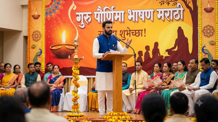 Guru Purnima 2026 Speech Marathi गुरु पौर्णिमा भाषण मराठी, AI युगातही गुरूंचे अनन्यसाधारण महत्त्व