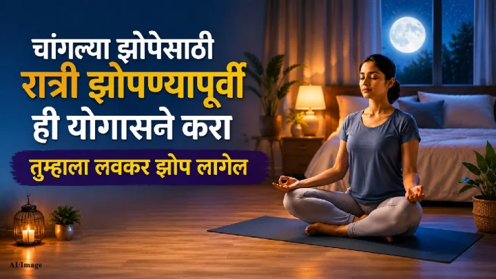 sleep yogasan