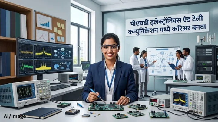 Career Tips: पीएचडी इलेक्ट्रॉनिक्स एंड टेली कम्युनिकेशन मध्ये करिअर बनवा, पात्रता, अभ्यासक्रम जाणून घ्या