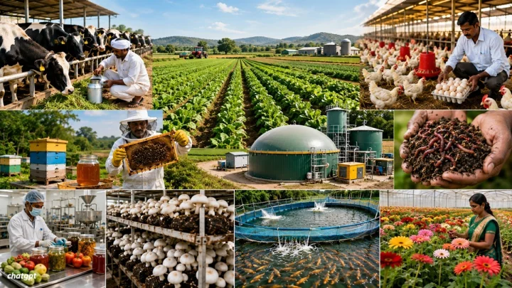 शेती पूरक कोणते व्यवसाय आहेत? Agro-based Allied Businesses