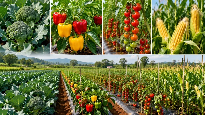 High-Value Vegetable Crops उच्च मूल्याची भाजीपाला पिके कोणती?