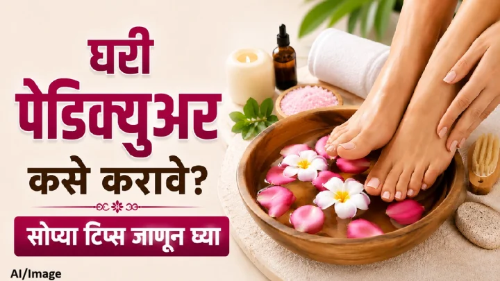 घरी पेडिक्युअर कसे करावे: १० सोप्या टिप्स जाणून घ्या
