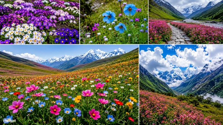 व्हॅली ऑफ फ्लॉवर्स जगातील सर्वात सुंदर ठिकाणांपैकी एक; जिथे पावसाळ्यात जमीन आणि आकाश फुलांनी बहरते
