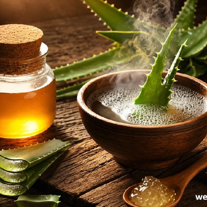 aloe vera steam benefites