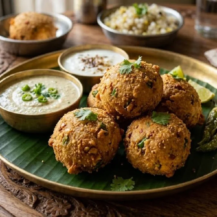 fasting potato Vada