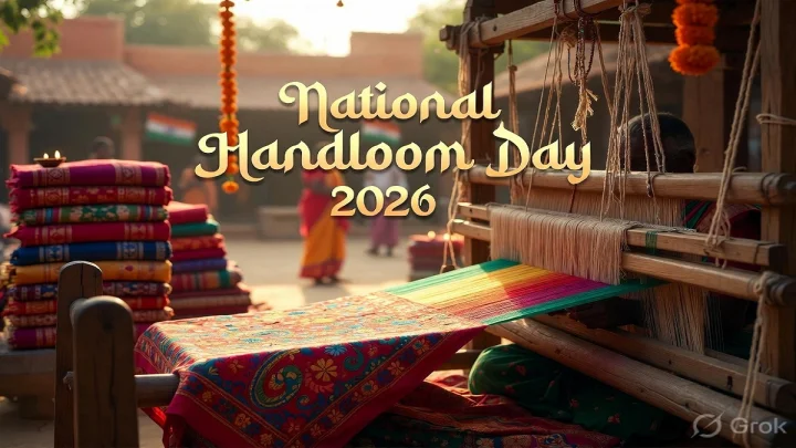 National Handloom Day 2026: राष्ट्रीय हातमाग दिन