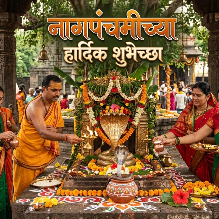 Nag Panchami 2026 Wishes in Marathi