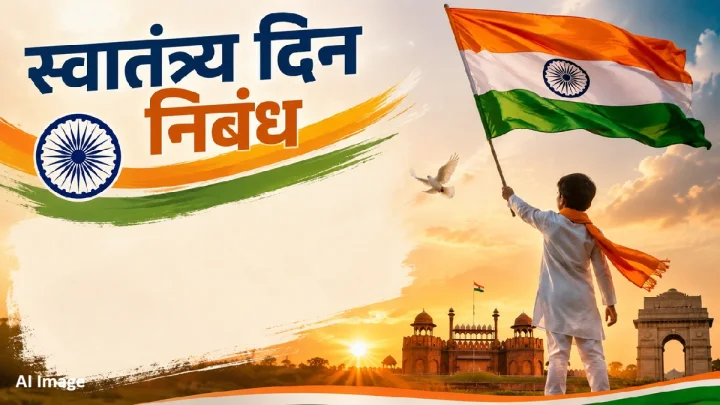 Independence Day 2026 Essay in Marathi स्वातंत्र्य दिन निबंध