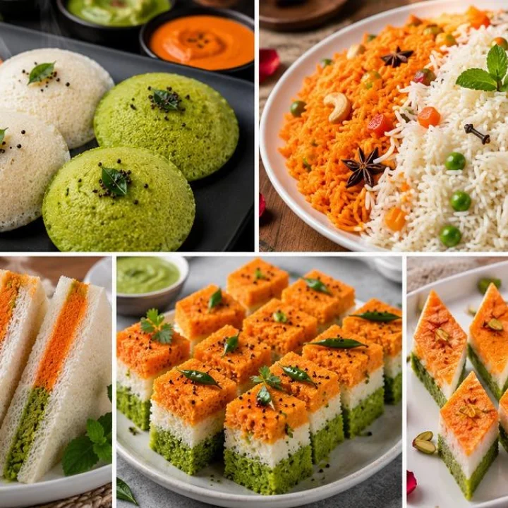 Independence Day Special Tricolor Recipes