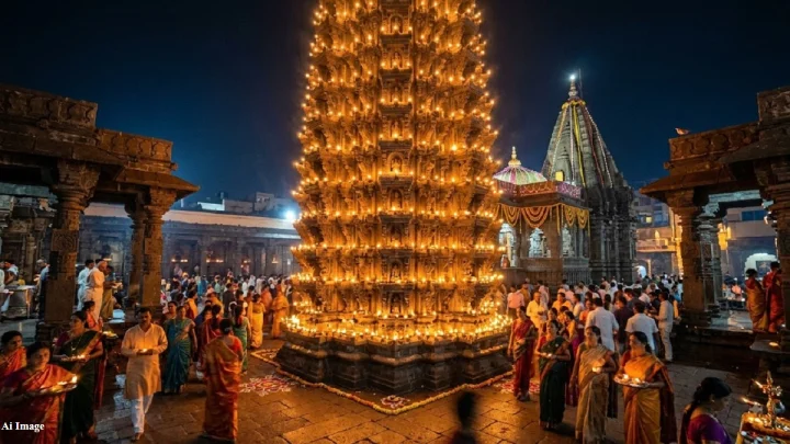'दीप अमावस्या' विशेष या मंदिरांमध्ये दीपमाळा प्रज्वलित केल्या जातात, दर्शनाने मिळते अलौकिक सौख्य