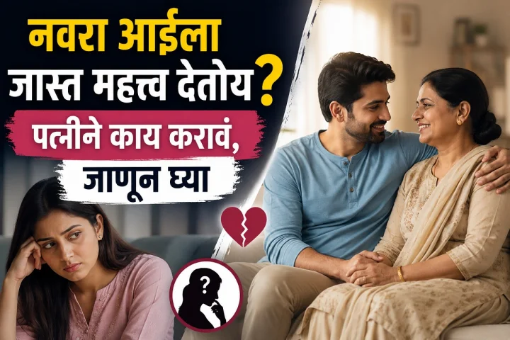 नवरा प्रत्येक गोष्ट आईला सांगतो, आईचं ऐकतो तेव्हा पत्नीने काय करावं?