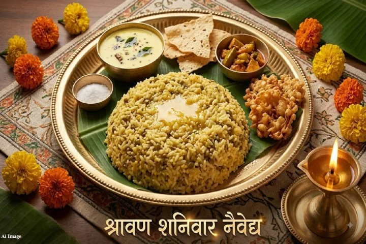 श्रावण महिन्यात शनिवारी 'पारंपरिक कढी-खिचडी' बनवण्याची सुंदर परंपरा