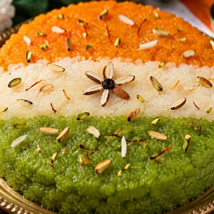 Tri-color Halwa