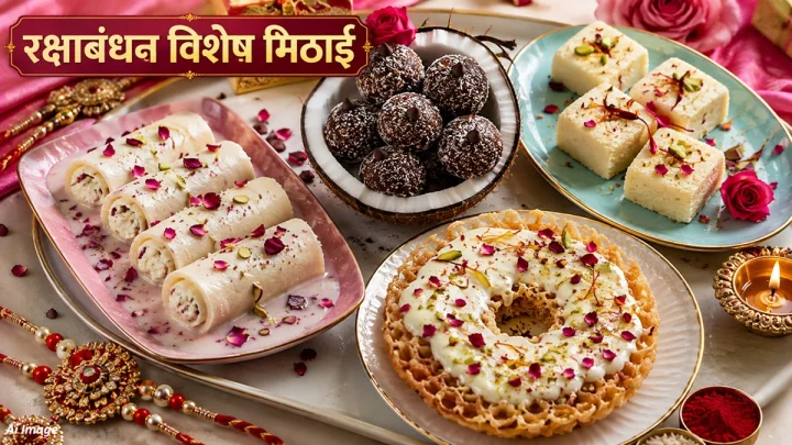 रक्षाबंधन विशेष पारंपरिक मिठाईला द्या मॉडर्न टच! भावासाठी बनवा या ट्रेंडी स्वीट डिशेस