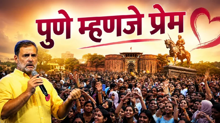 पुणे म्हणजे प्रेम', राहुल गांधी ''छात्रो की गुंज'मध्ये बोलले, म्हणाले, मुली स्वतंत्र असाव्यात