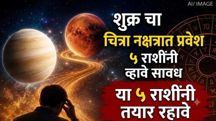 २५ ऑगस्ट रोजी शुक्राचे चित्रा नक्षत्रात गोचर, ११ सप्टेंबर पर्यंत या ५ राशींसाठी आव्हानात्मक काळ
