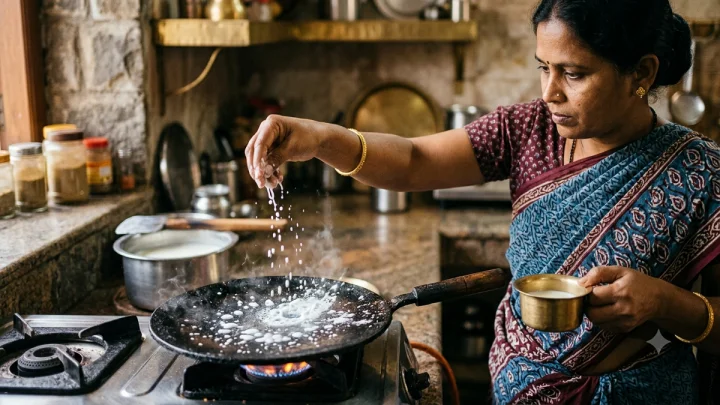गरम तव्यावर दूध किंवा पाणी शिंपडणे योग्य की अयोग्य? जाणून घ्या वास्तुशास्त्रानुसार योग्य पद्धत
