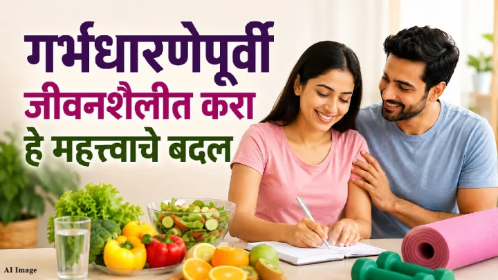 गर्भधारणेपूर्वी जीवनशैलीत करा हे महत्त्वाचे बदल; आई आणि बाळाच्या आरोग्यासाठी ठरतील फायदेशीर