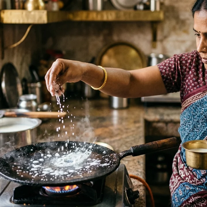 गरम तव्यावर दूध किंवा पाणी शिंपडणे योग्य की अयोग्य? जाणून घ्या वास्तुशास्त्रानुसार योग्य पद्धत