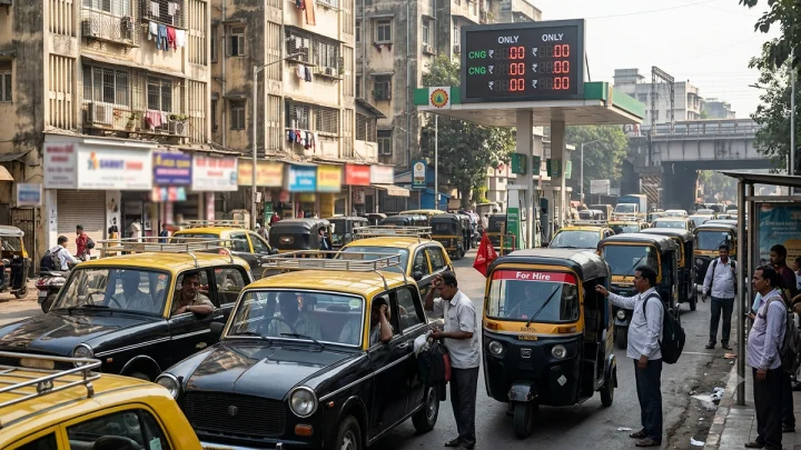 मुंबईत महागाईचा डबल अटॅक; CNG-PNG महागले, ऑटो आणि काळी-पिवळी टॅक्सीच्या भाड्यातही वाढ