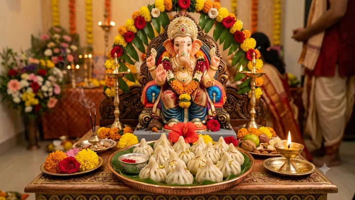मोदकाचा आकार असाच का असतो? बाप्पाच्या आवडत्या नैवेद्यामागे आहे खास अर्थ
