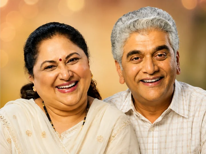 डॉ. गिरीश ओक आणि सुकन्या कुलकर्णी यांचे 'आता थांबवायचं कसं?' नाटक सानंदच्या रंगमंचावर