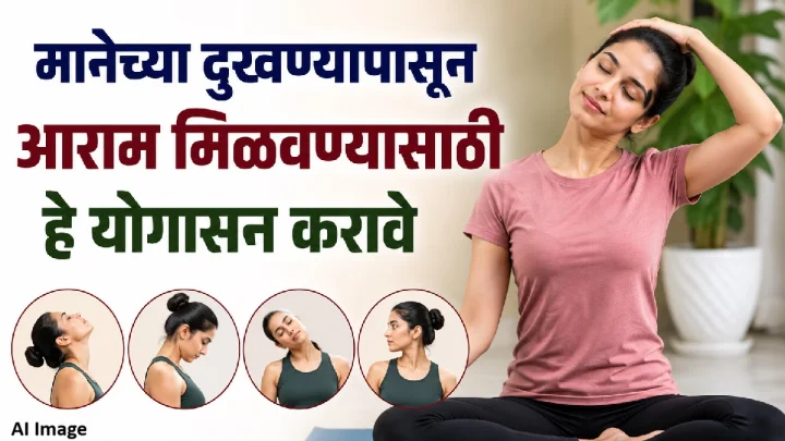 मानेचे दुखणे सतावतेय? ‘ही’ सोपी योगासने करा आणि मानेच्या दुखण्यापासून मिळवा आराम