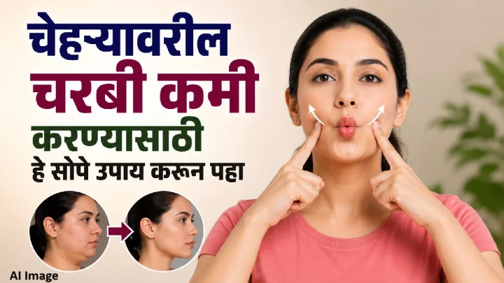 चेहऱ्यावरील अतिरिक्त चरबी कमी करायची आहे? ‘हे’ सोपे उपाय करून पाहा, चेहरा दिसेल अधिक स्लिम